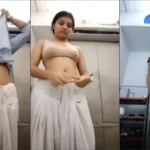 Sexy amateur girl recording her nudes